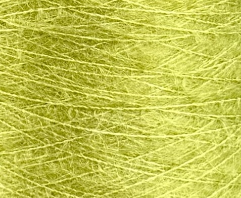 Manifattura Sesia Art. Vivienne 850 m / 100 g – Garn aus Kid Mohair und Maulbeerseide col. Frischoliv 1820